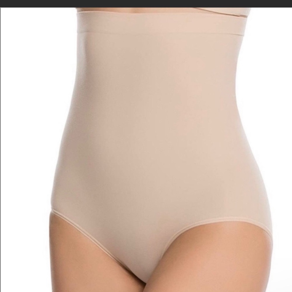 Spanx Women’s Higher Power Panties soft Nude Size S